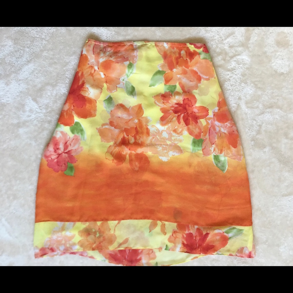Floral skirt